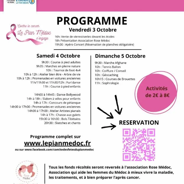 Octobre Rose - PianMédoc