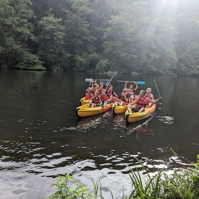 Descente en canoë de la vienne