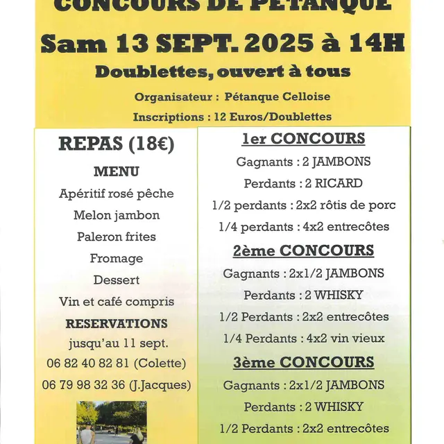 Pétanque Celles