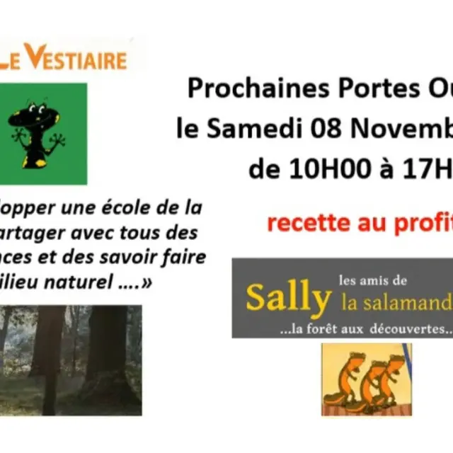 Portes ouvertes le vestiaire Eymet 8 nov 25