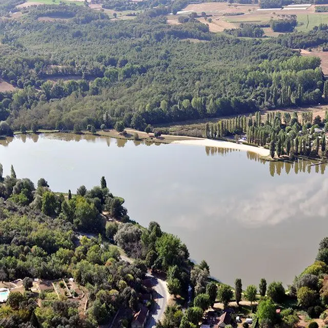 Plan d'eau de Grolejac