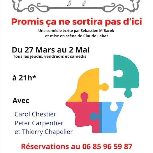 Promis ça ne sortira pas d'ici