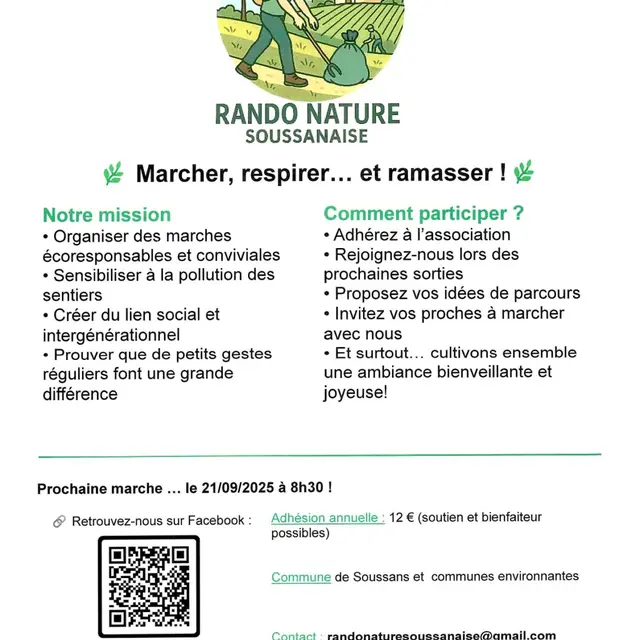 Randonnée Soussans