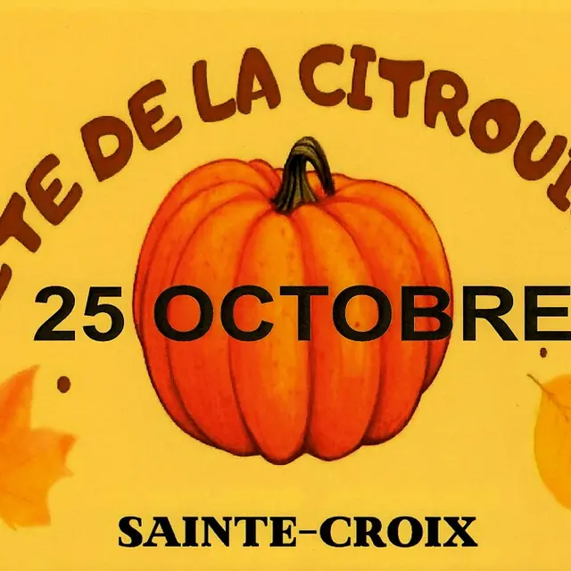fête de la citrouille Sainte Croix