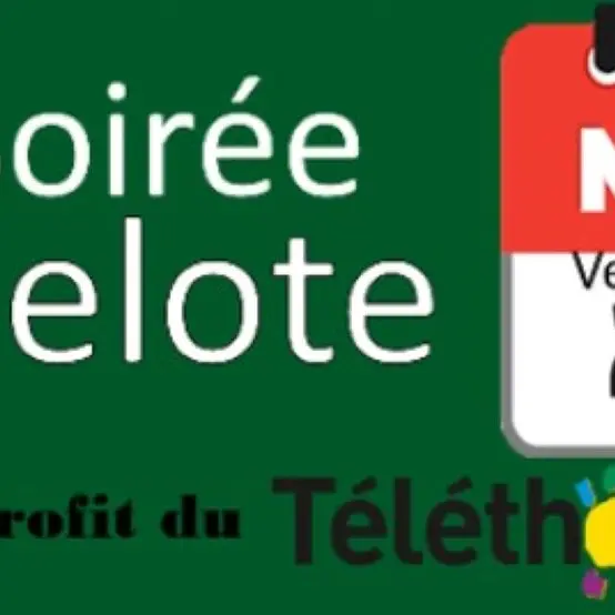 Soirée belote téléthon