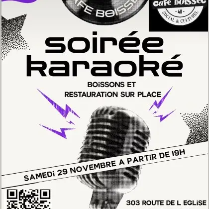 Soirée karaoké Boissec 29 NOV