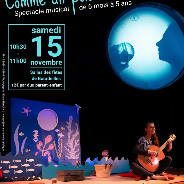 Spectacle comme un poisson dans l'eau - Web