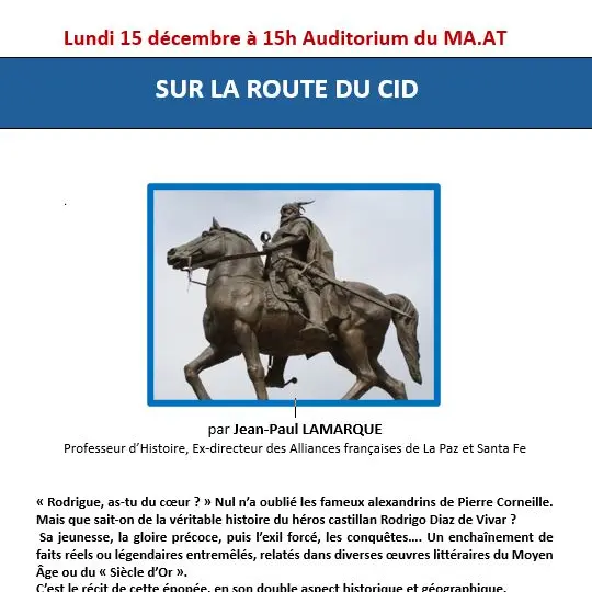 Sur la route 15 déc