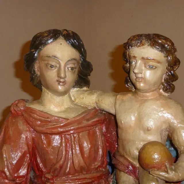 Vierge à l'Enfant Chapelle Notre-dame de Lorette Bellac