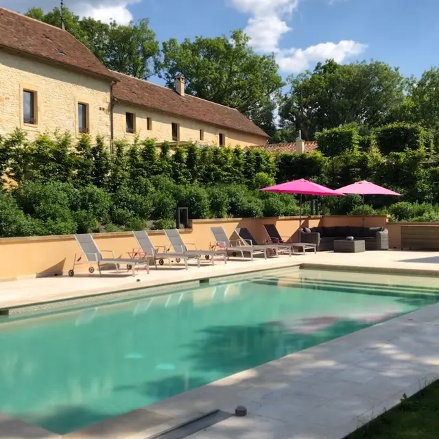 Vue piscine