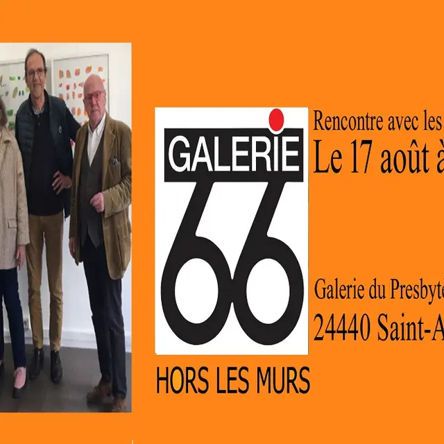 Rencontre avec les artistes deLa Galerie 66 hors les murs - Peinture