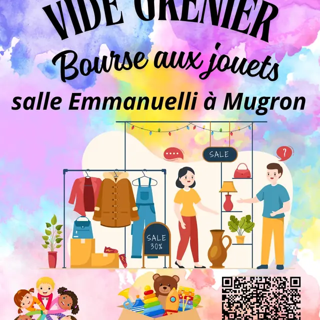 affiche vide grenier 2025