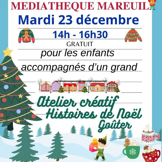 atelier créatif Noël Mareuil