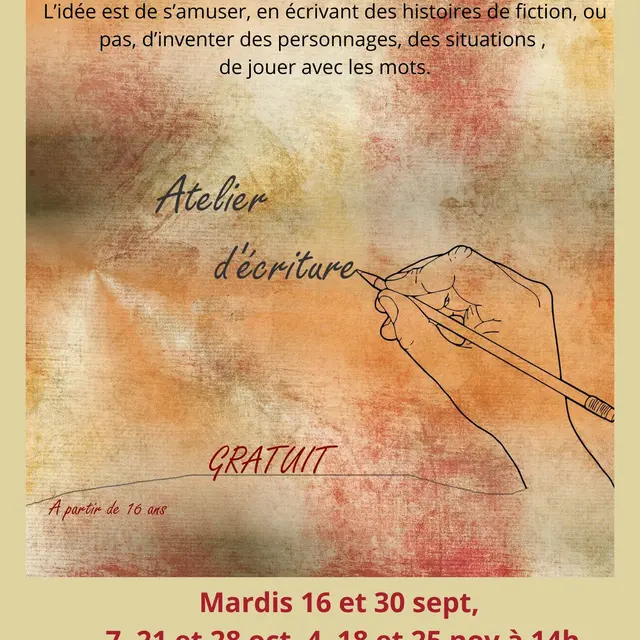 atelier écriture - 1