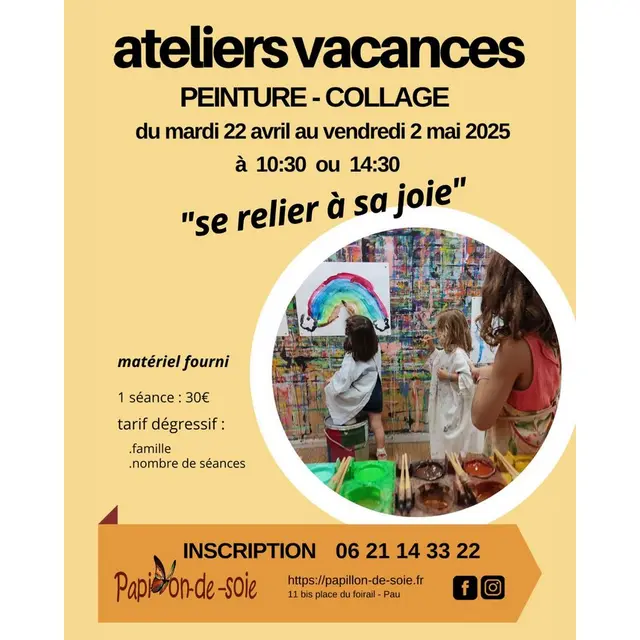 atelier papillon de soie