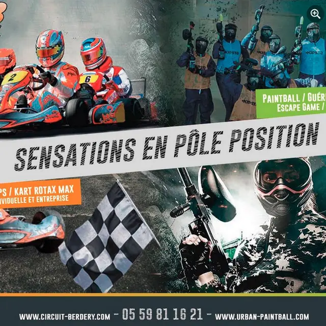 Paintball Berdery - Lescar - enseigne