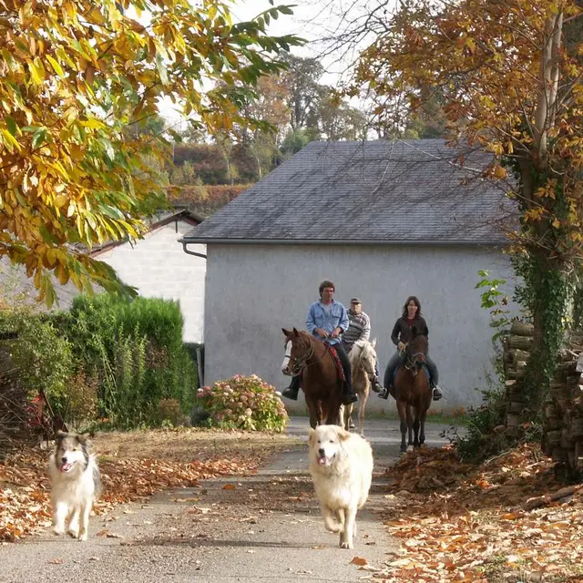 La Cabaline - Aubertin - départ