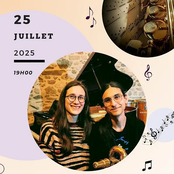 concert duo emphase chateau de Bonneval