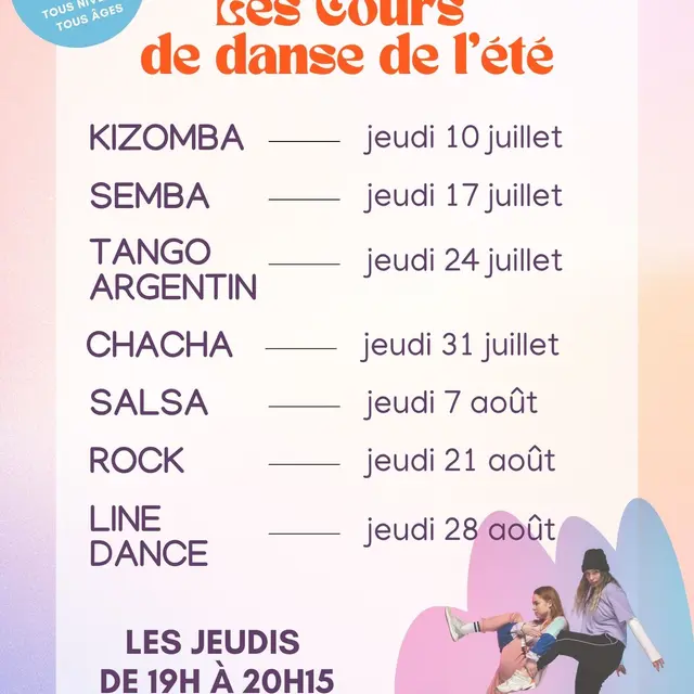 cours de danse d'été - 1