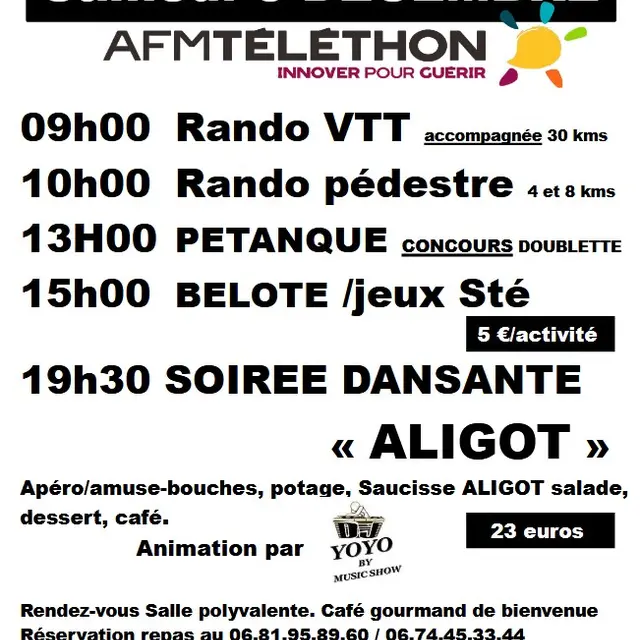 déc 6 téléthon