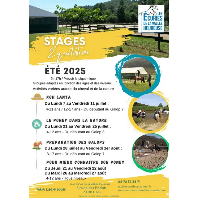 ecuries vallee heureuse