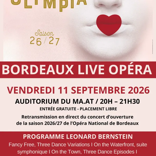 Bordeaux Live Opéra 2026