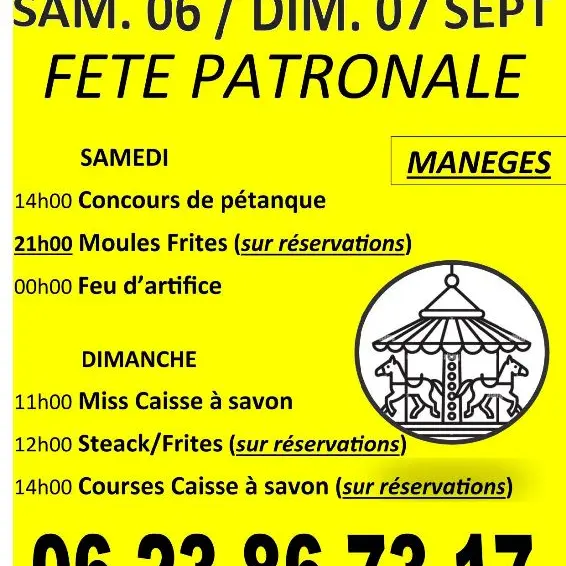 fête patronale Biras 2025
