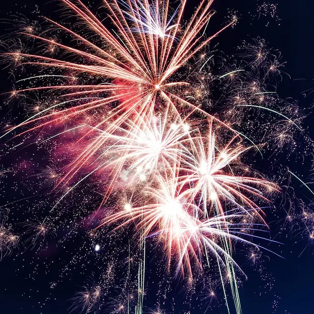 feu d'artifice