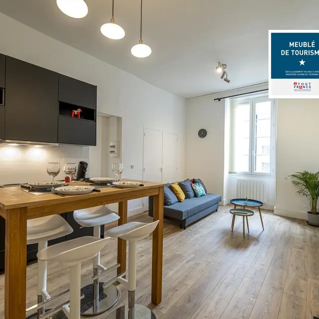 appartement Wonderhost Cordeliers - Pau - salon