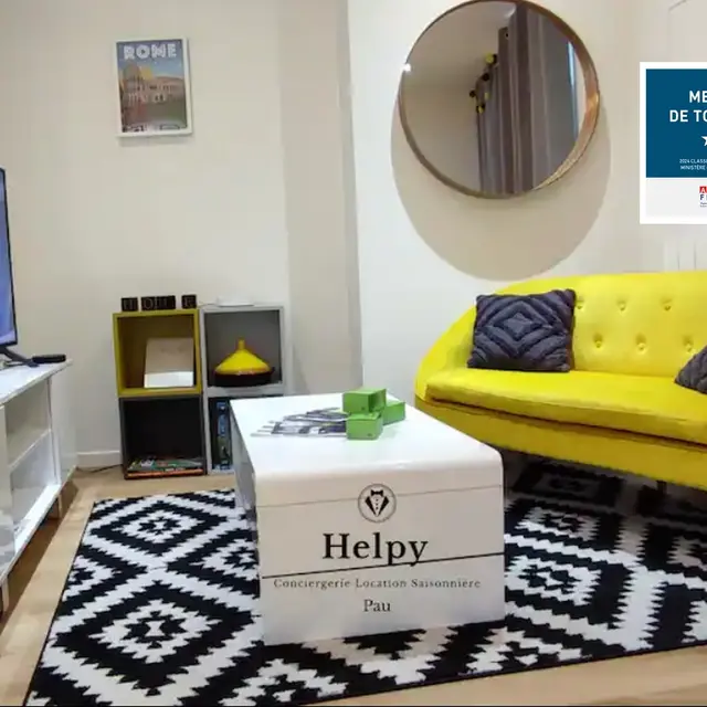Appartement Lespy/ helpy - Pau - salon