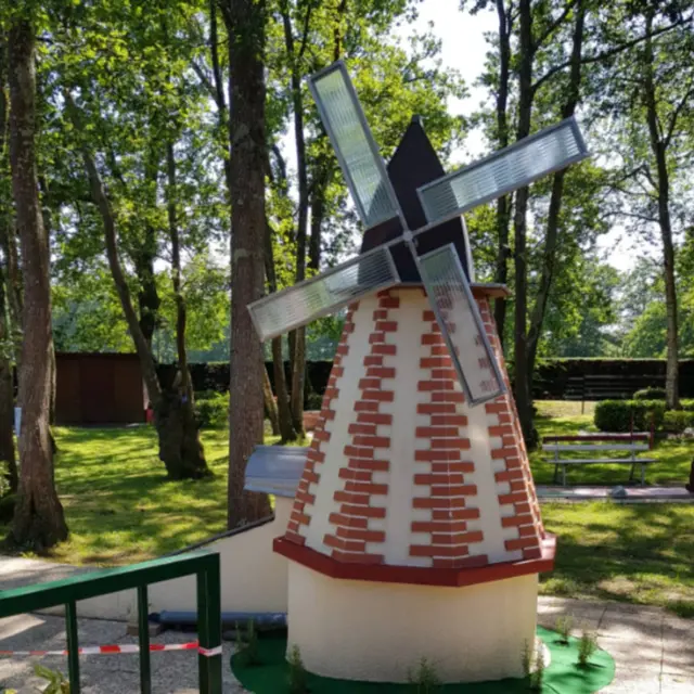 Mini Golf le Moulin - Lons - décor