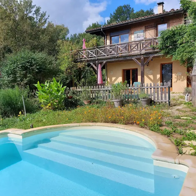 La Clairière avec piscine à Sarlat_1