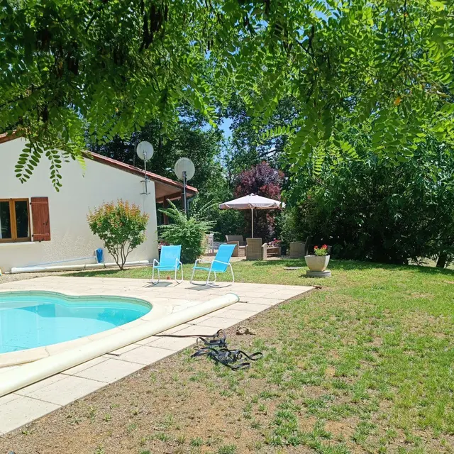 Maison Lacquidell climatisée piscine privée Sarlat_1