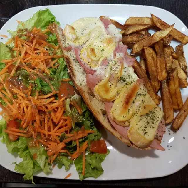 Restaurant Little Monkey Bar - Pau - assiette garnie