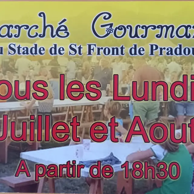marché gourmand st front pradoux