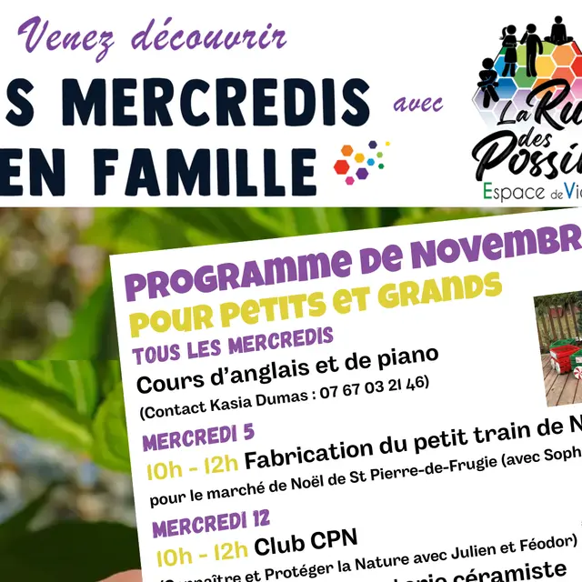 modèle MERCREDI famille 5 nov