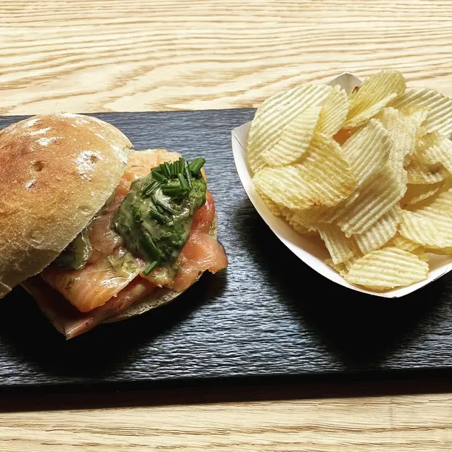 Restaurant Nomad - Pau - sandwich saumon