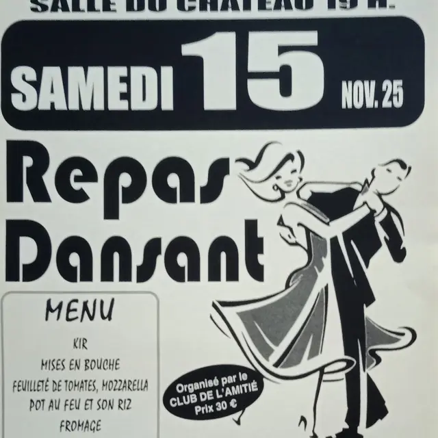 nov 15 repas dansant