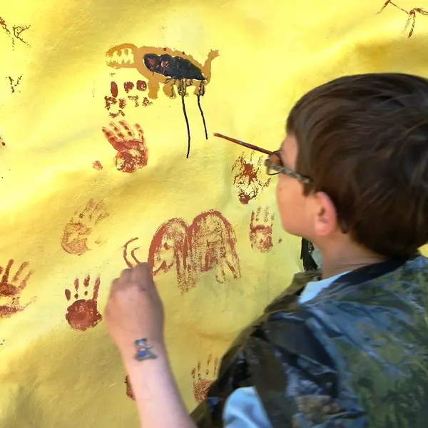 peinture préhistorique grotte de Villars