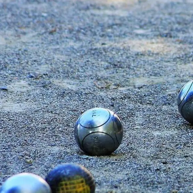 Pétanque en doublette