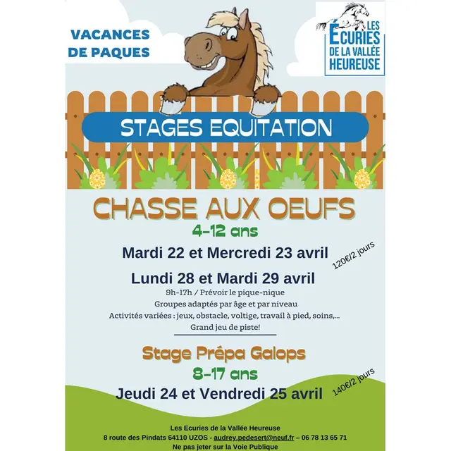 stage equitation uzos