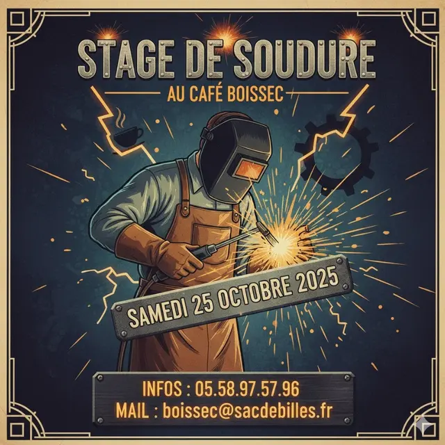 stage soudure 25 OCT boissec