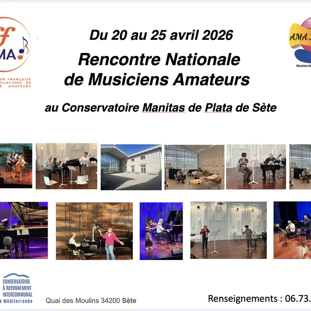 3ÈME RENCONTRE NATIONALE DES MUSICIENS AMATEURS DE LA FFAMA
