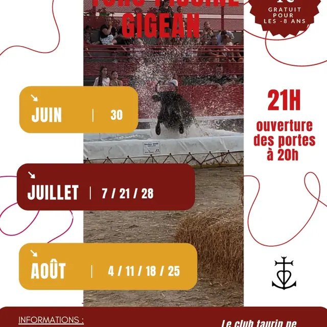 Agenda Toro piscine_