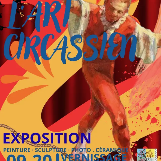 exposition l'art circassien frontignan