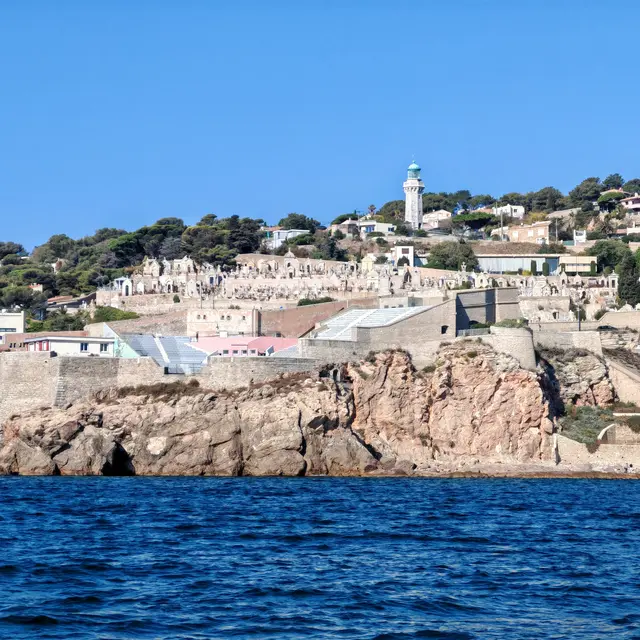 Vue sur Sète depuis la Mer
