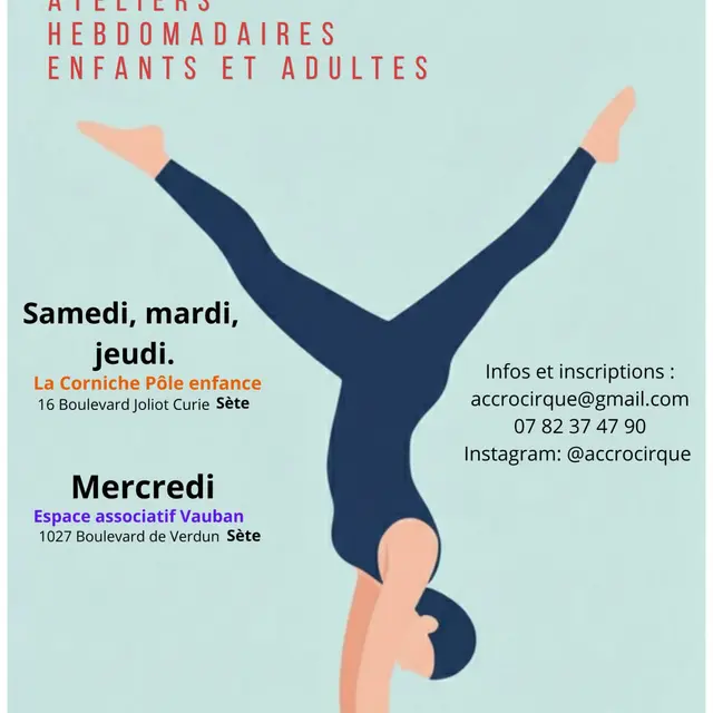 affiche école de cirque ACCRO 2026-207