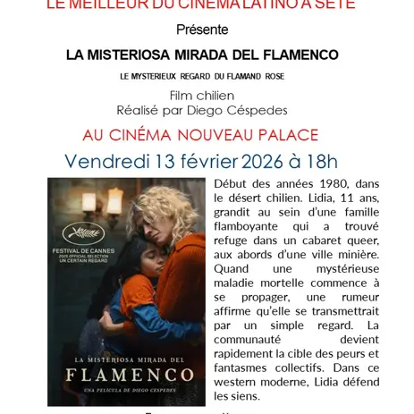 CINÉMA : AVANT-PREMIÈRE DE LA MISTERIOSA MIRADA DEL FLAMENCO