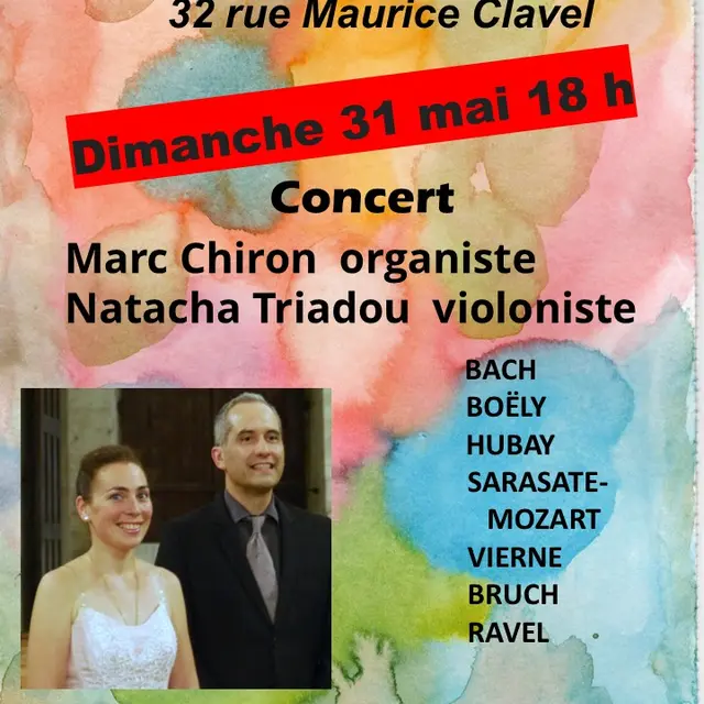 Concert Natacha Triadou et Marc Chiron
