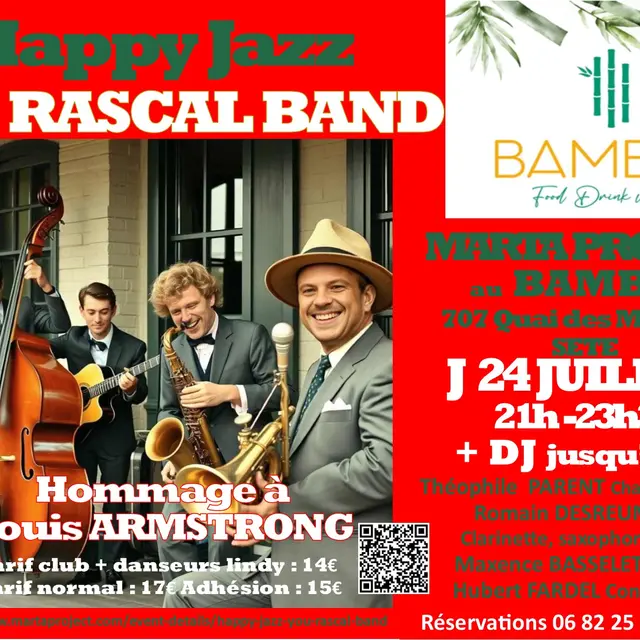 CONCERT : HAPPY JAZZ YOU RASCAL BAND